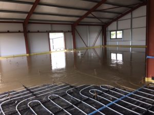 Liquid Flow Screed