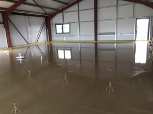 Liquid Flow Screed